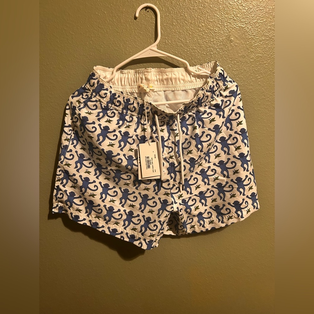 MEN’S Roller Rabbit Swim Trunks. Size Medium